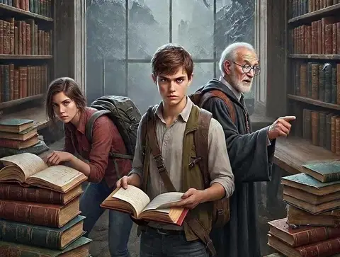 Квест «Голодные книжные игры»