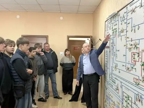 Студенты-энергетики побывали с экскурсией в Бугурусланских КЭС