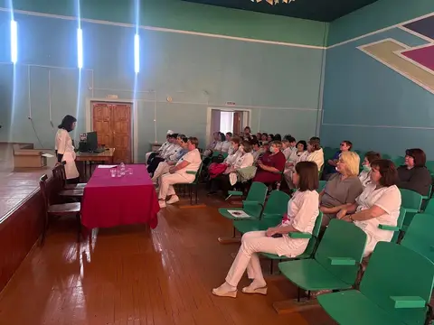 В городской больнице Бугуруслана медикам рассказали о профилактике выгорания