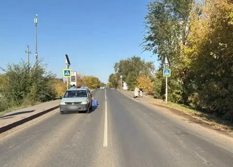 В Оренбурге на «зебре» сбили 17-летнюю девушку