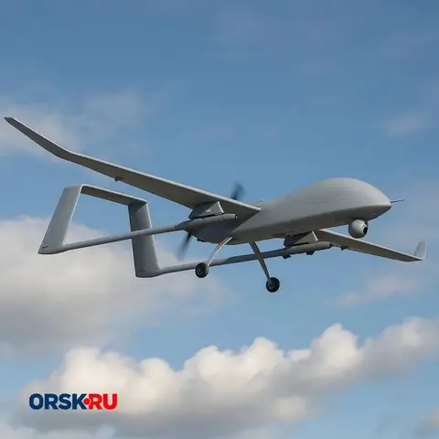 Над Оренбургской областью сбили БПЛА