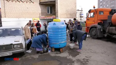 В Орске организован подвоз технической воды для бытовых нужд