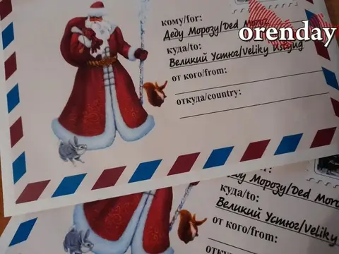 Оренбургские школьники могут поздравить Деда Мороза