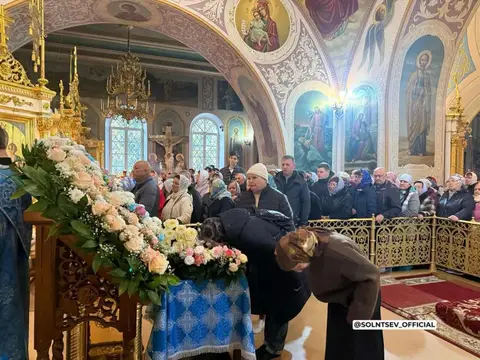 Ковчег с частью Пояса Пресвятой Богородицы прибыл в Оренбург