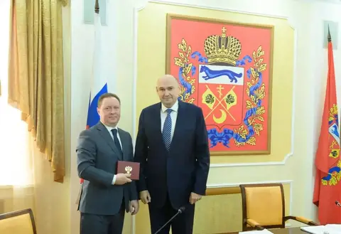 Вице-губернатор Оренбуржья Александр Полухин удостоен медали Минстроя России