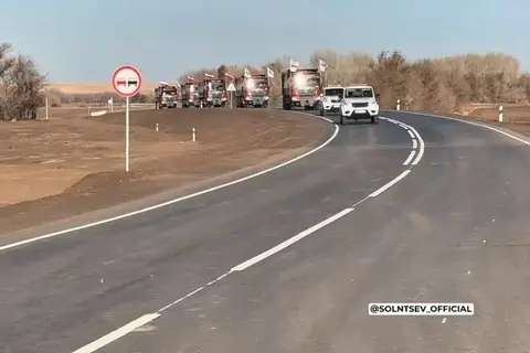 Спасенье от оползня: в Оренбуржье из-за угрозы реки построили новый участок трассы