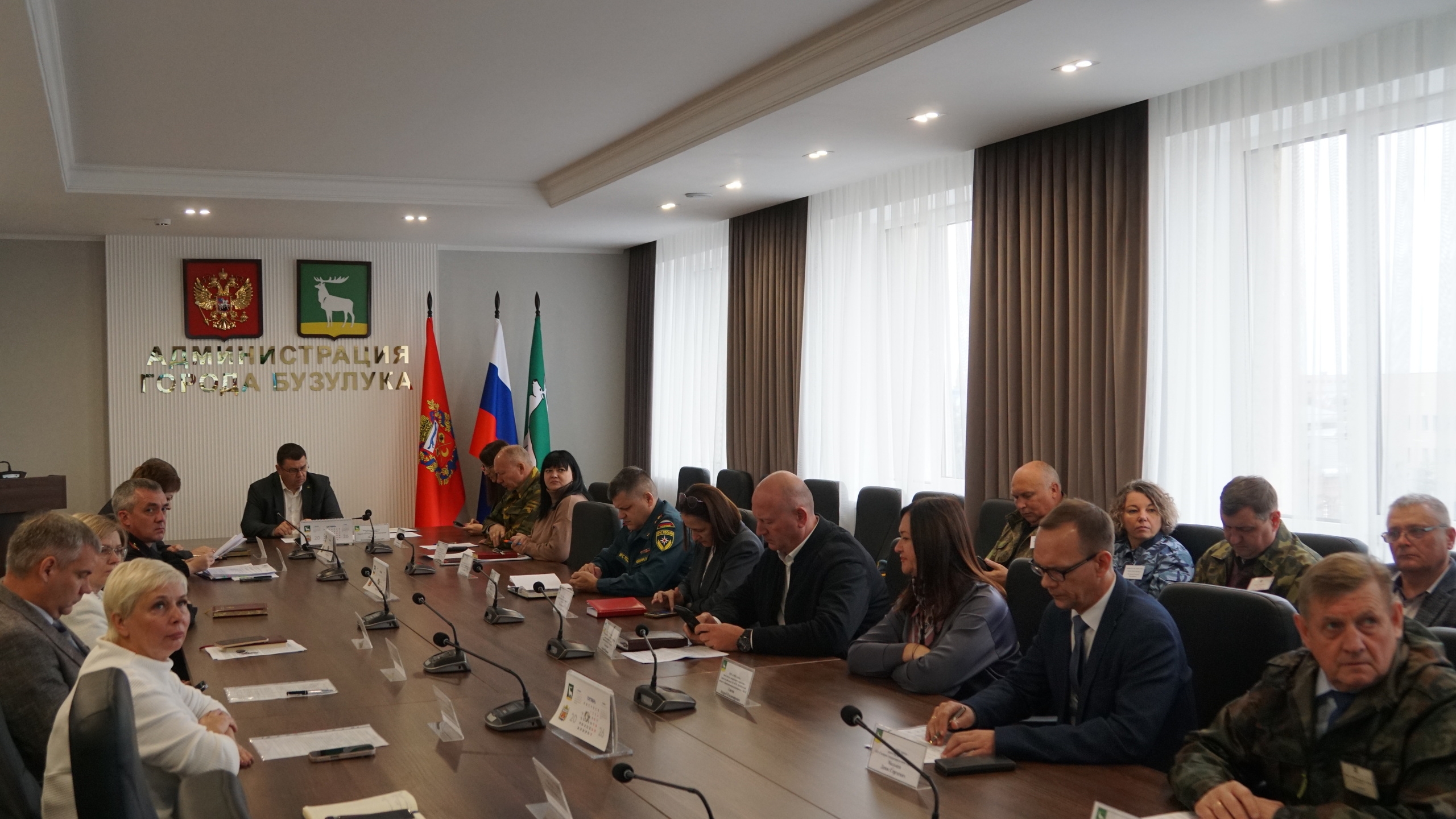 В Бузулуке прошла Всероссийская штабная тренировка по гражданской обороне — фото 10