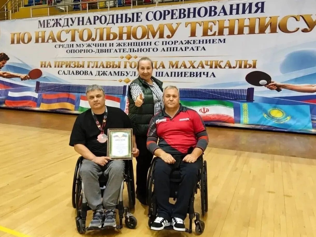 Оренбургские паратеннисисты завоевали бронзу в Дагестане — фото 2