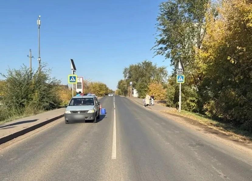В Оренбурге на «зебре» сбили 17-летнюю девушку