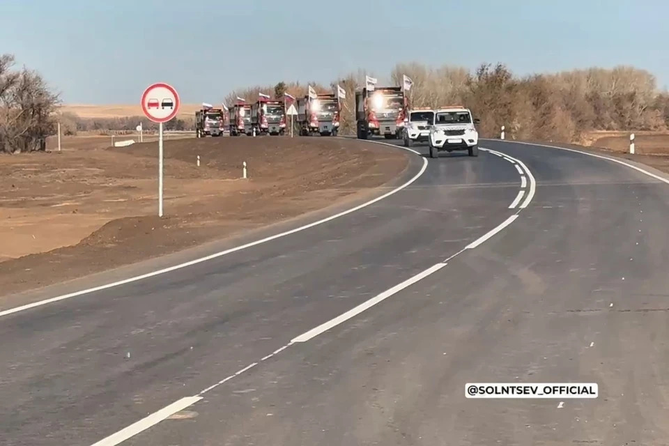 Спасенье от оползня: в Оренбуржье из-за угрозы реки построили новый участок трассы